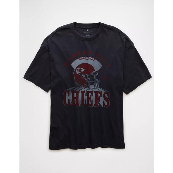 AMERICAN EAGLE Men's AE Boxy NFL Kansas City Chiefs Graphic T-Shirt Size L - Picture 5 of 16